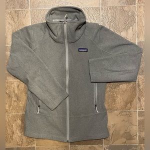 Patagonia Women’s Full Zip Up Fleece Jacket - (Gray) - Like New Condition Sz M